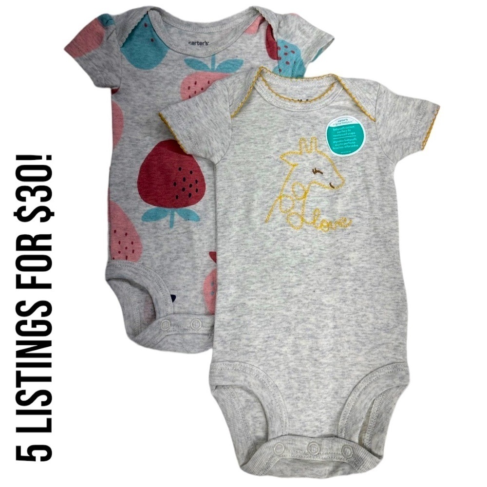 Carter’s Baby Girl bodysuit bundle​